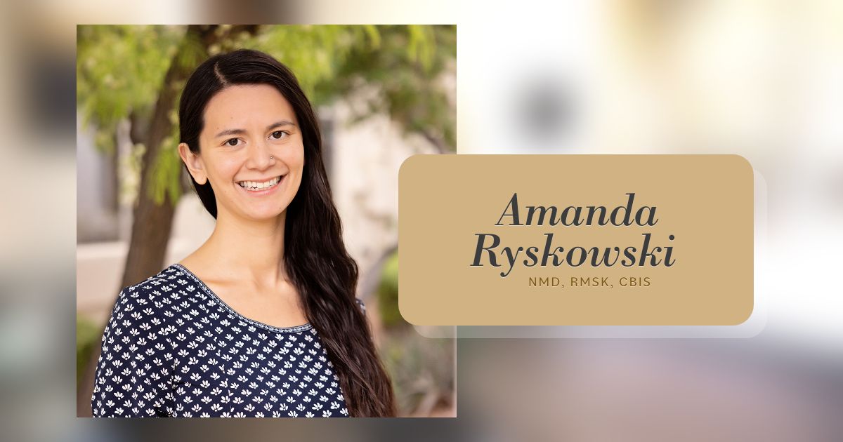 Regenerative Rehabilitation | Amanda Ryskowski NMD, RMSK, CBIS