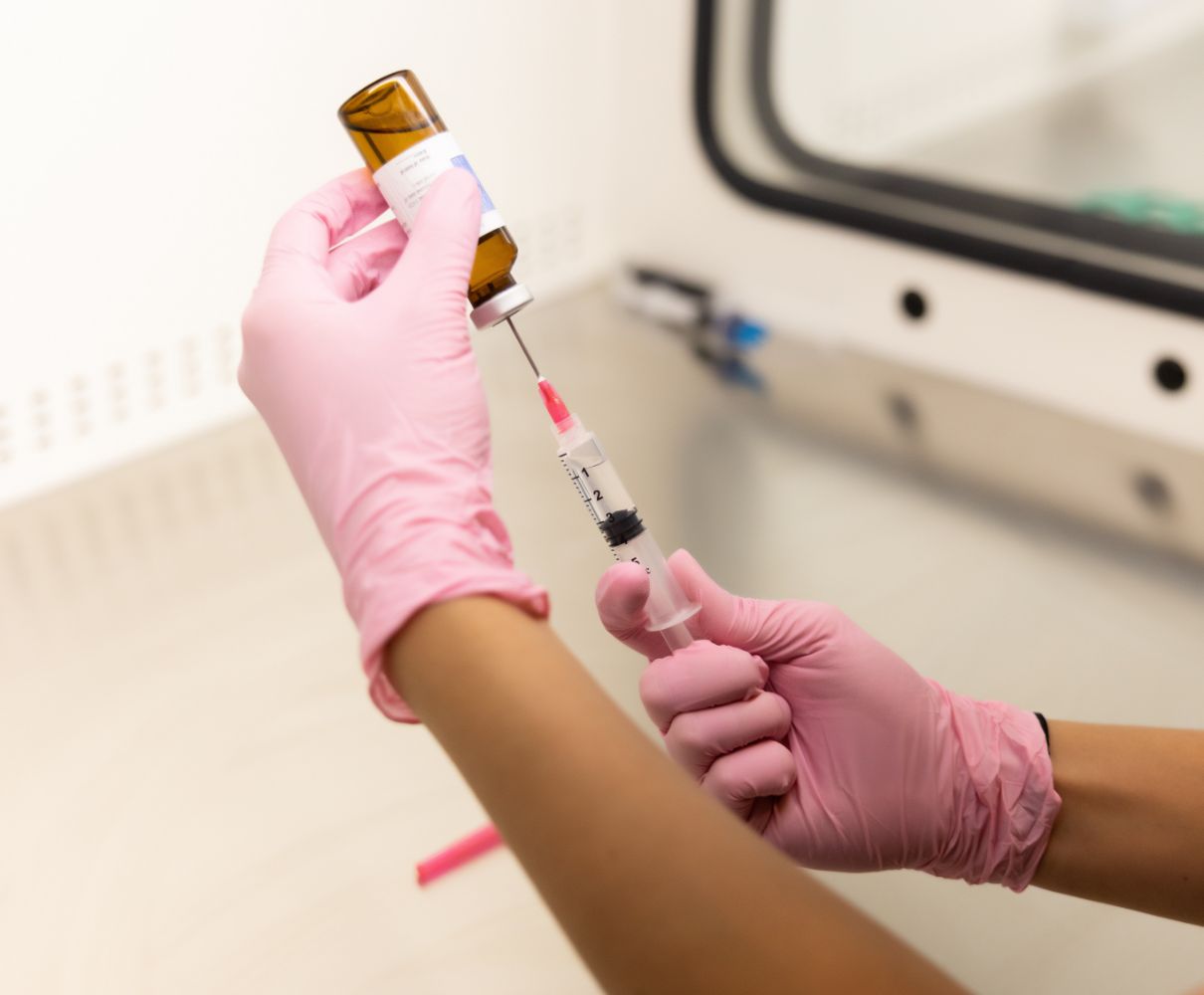 Drawing of injection